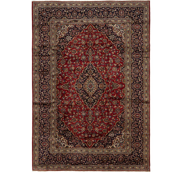 HandKnotted 8' x 11' 6 Kashan Persian Rug