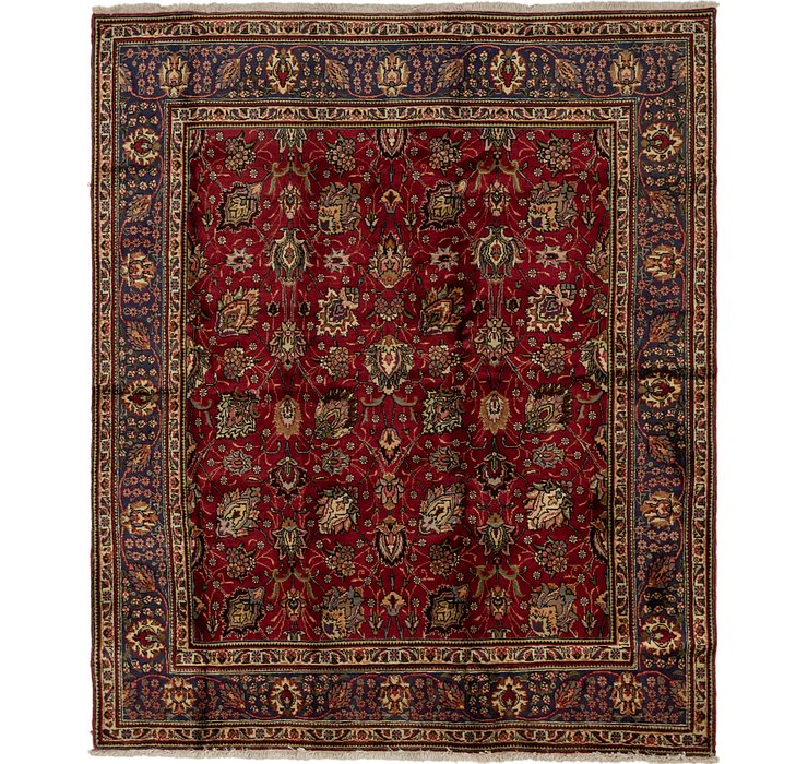 8' x 9' 5 Tabriz Persian Rug