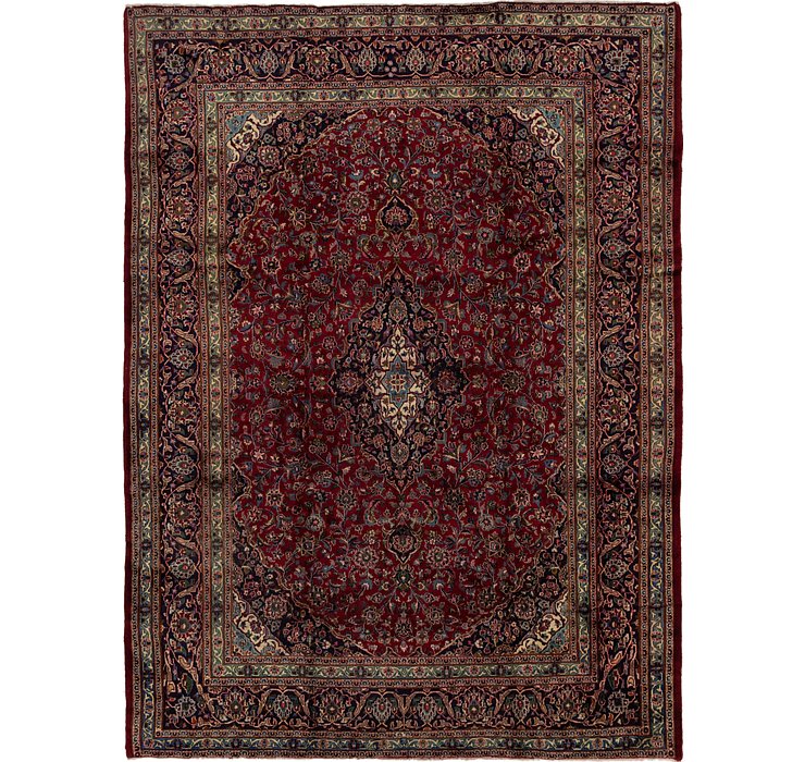 HandKnotted 9' 7 x 12' 9 Mashad Persian Rug