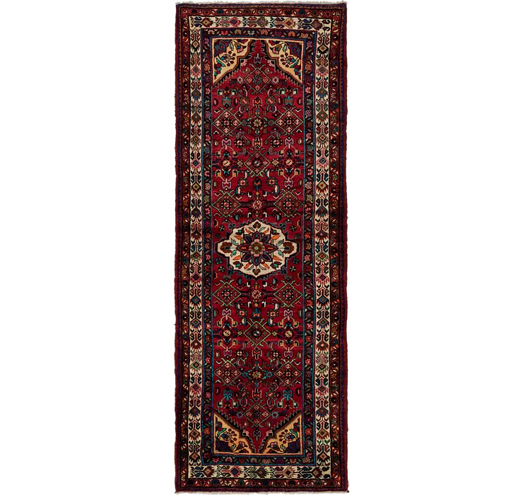 3' 7 x 10' 2 Hossainabad Persian Run...
