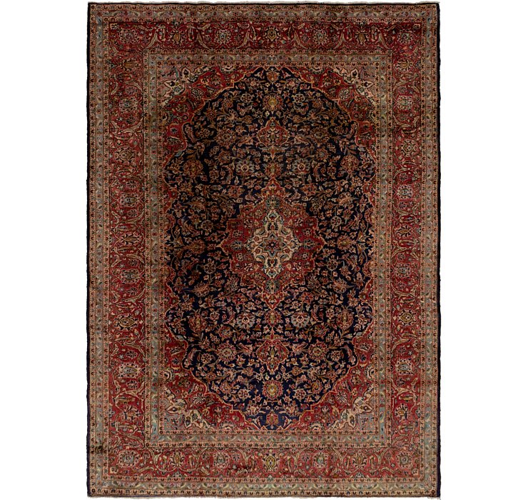 9' 7 x 13' 7 Kashan Persian Rug