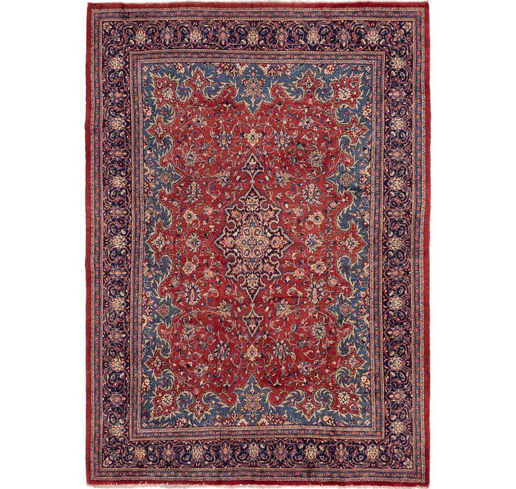 10' x 13' 9 Isfahan Persian Rug
