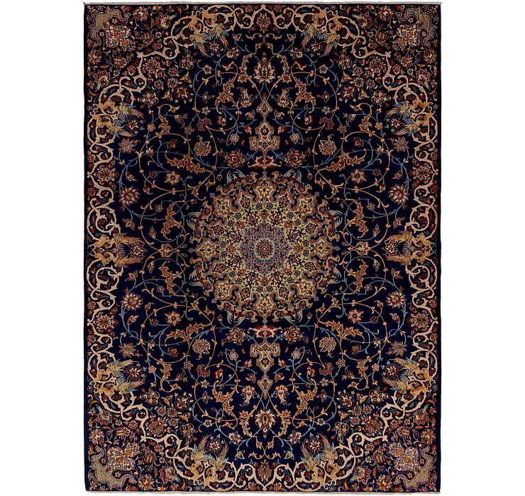 HandKnotted 9' x 12' 2 Kashan Persian Rug