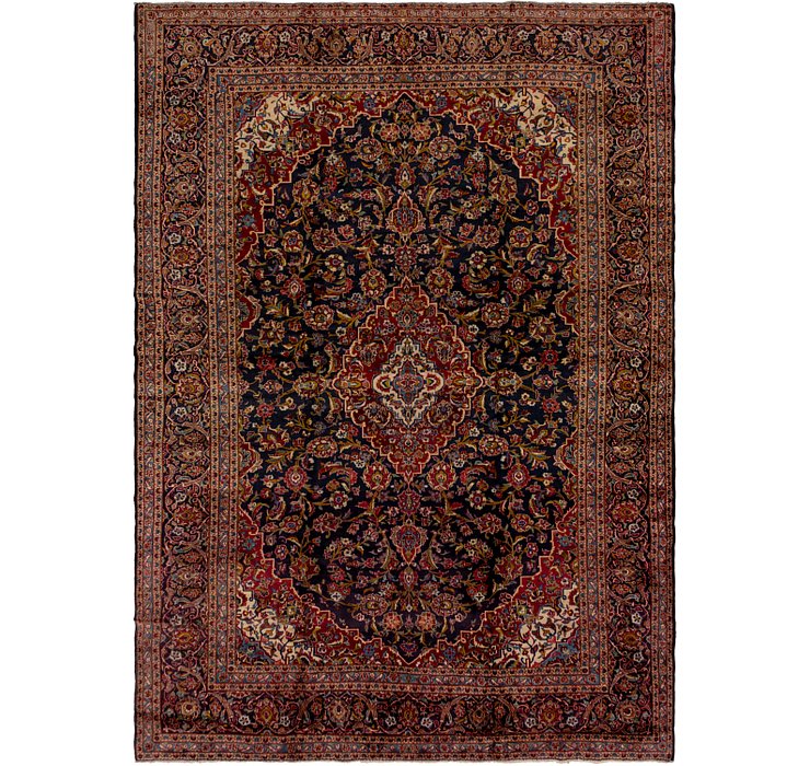 HandKnotted 9' 7 x 13' 6 Kashan Persian Rug