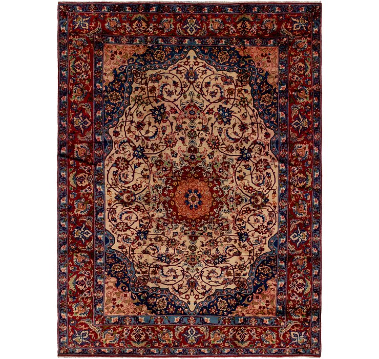 8' 5 x 11' 10 Isfahan Persian Rug
