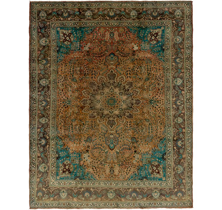 10' x 13' Tabriz Persian Rug