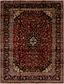 9' 9 x 13' Kashan Persian Rug thumbnail