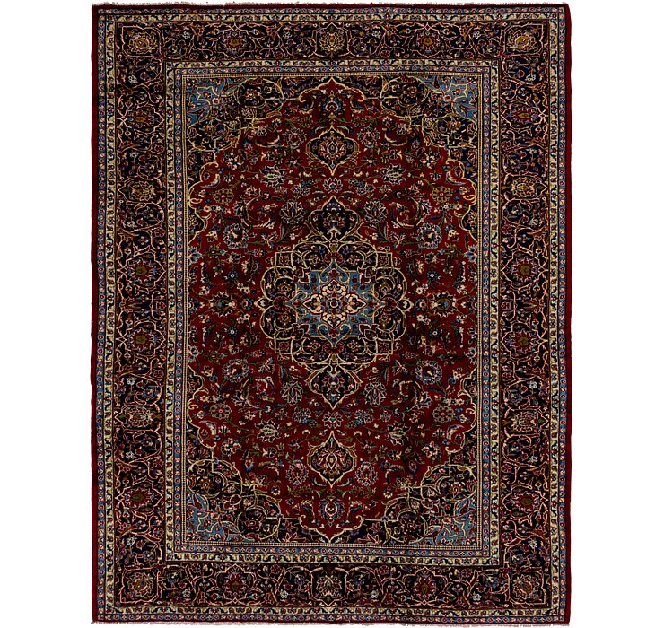 9' 10 x 12' 8 Kashan Persian Rug