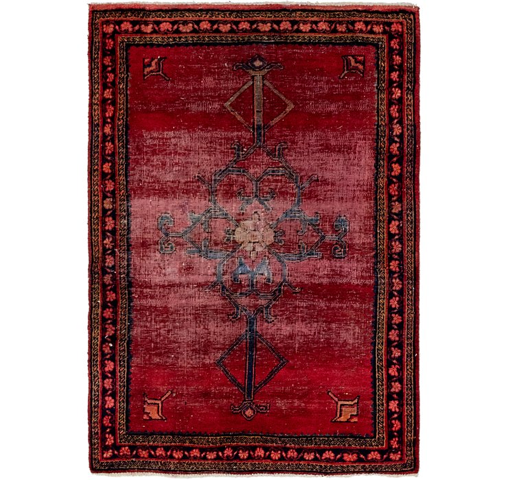 3' 6 x 5' Hamedan Persian Rug