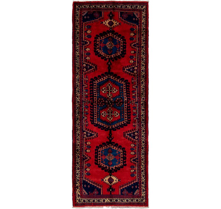 3' 7 x 9' 9 Viss Persian Runner Rug