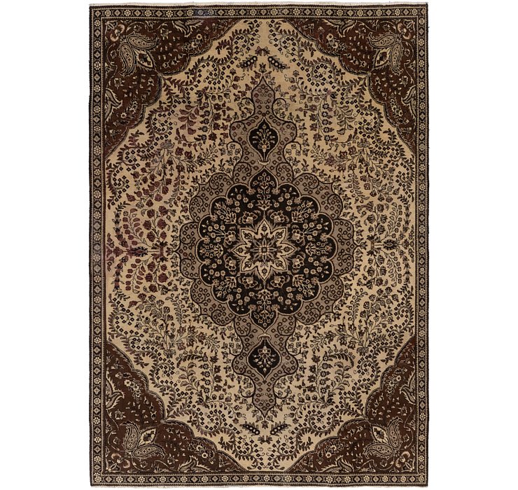 7' 8 x 11' 2 Tabriz Persian Rug