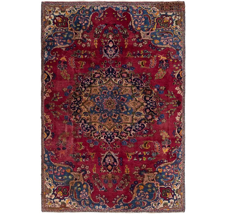 5' 3 x 7' 9 Tabriz Persian Rug