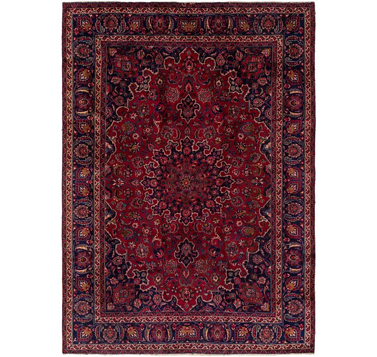 HandKnotted 7' 10 x 11' Mashad Persian Rug
