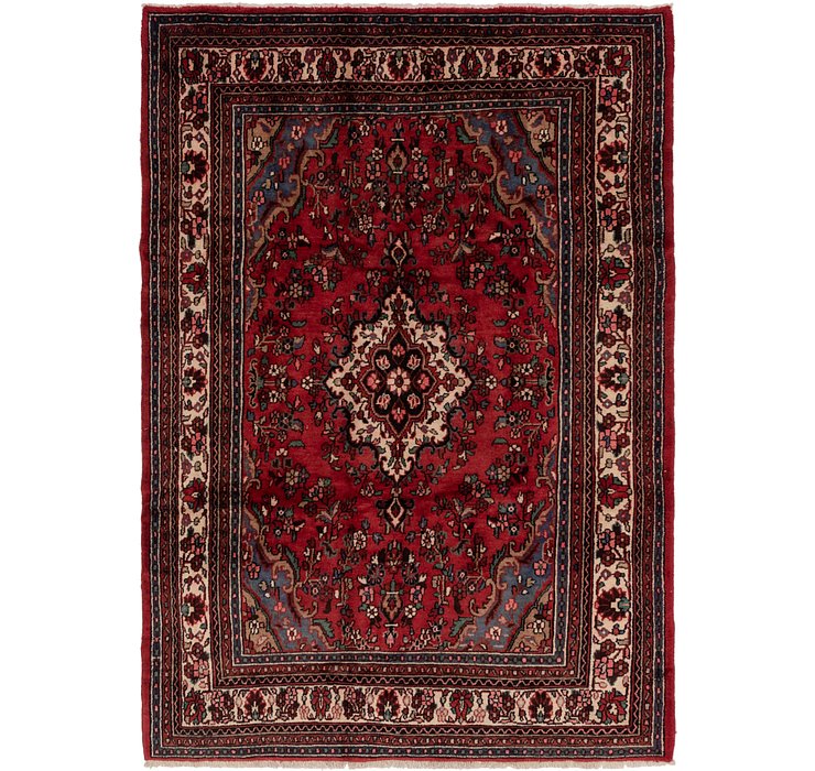 6' 9 x 10' Hamedan Persian Rug
