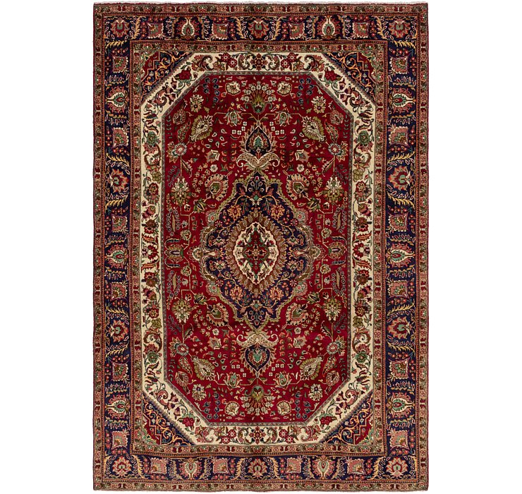 7' x 10' Tabriz Persian Rug