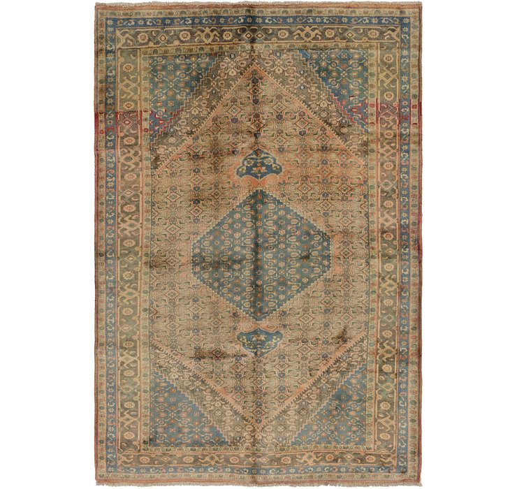 6' 5 x 9' 4 Bidjar Persian Rug