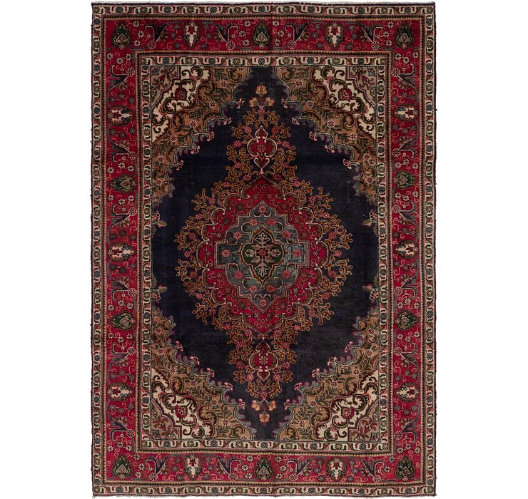 6' 7 x 9' 8 Tabriz Persian Rug