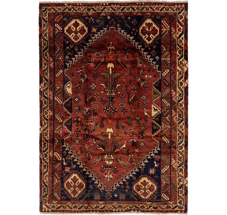 5' 10 x 8' 3 Ghashghaei Persian Rug