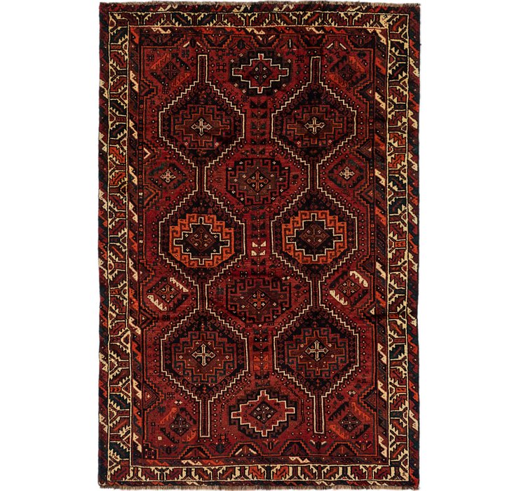 5' 9 x 8' 8 Ghashghaei Persian Rug