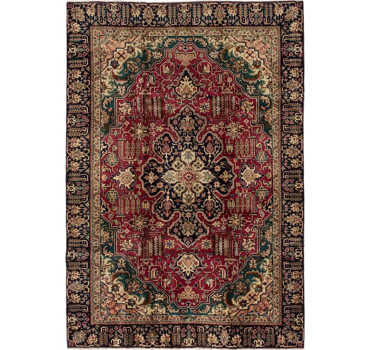 5' 8 x 8' 4 Tabriz Persian Rug