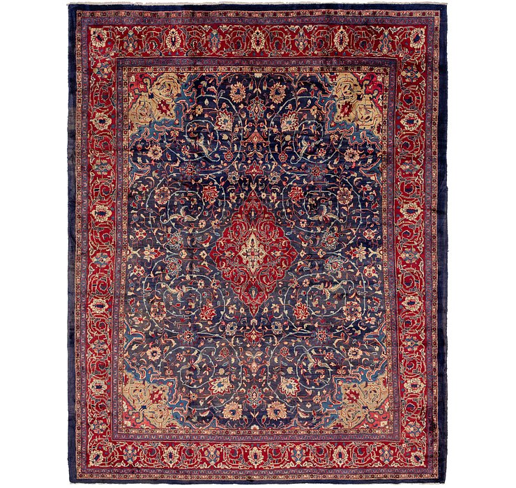 10' 3 x 13' 9 Isfahan Persian Rug