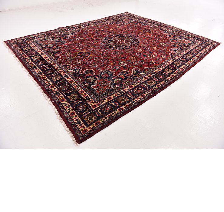 HandKnotted 9' 8 x 12' 4 Mashad Persian Rug