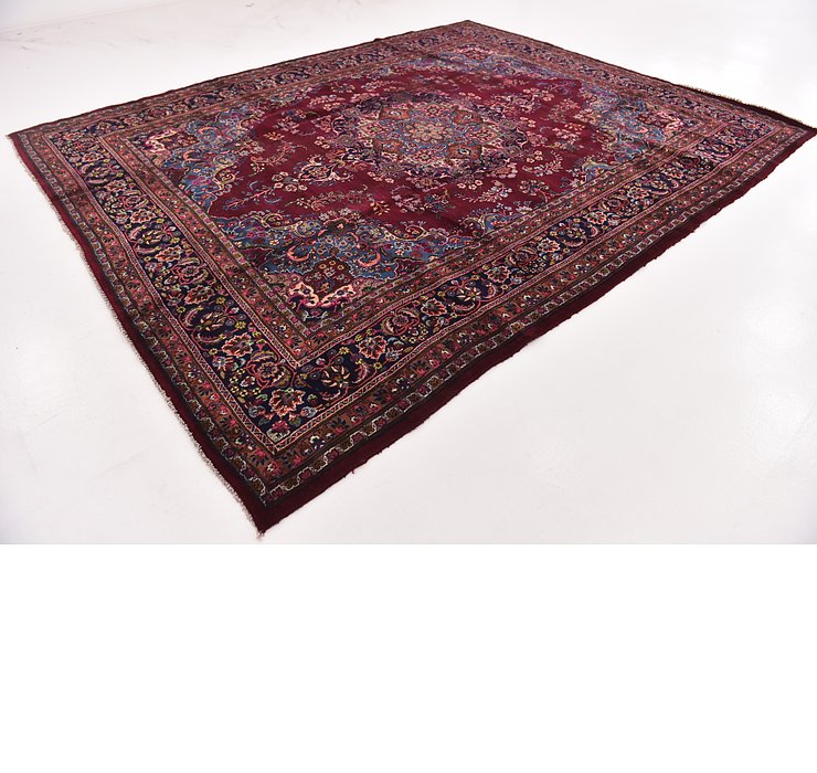 9' 10 x 12' 7 Mashad Persian Rug
