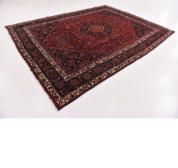 HandKnotted 8' 6 x 11' 6 Mashad Persian Rug