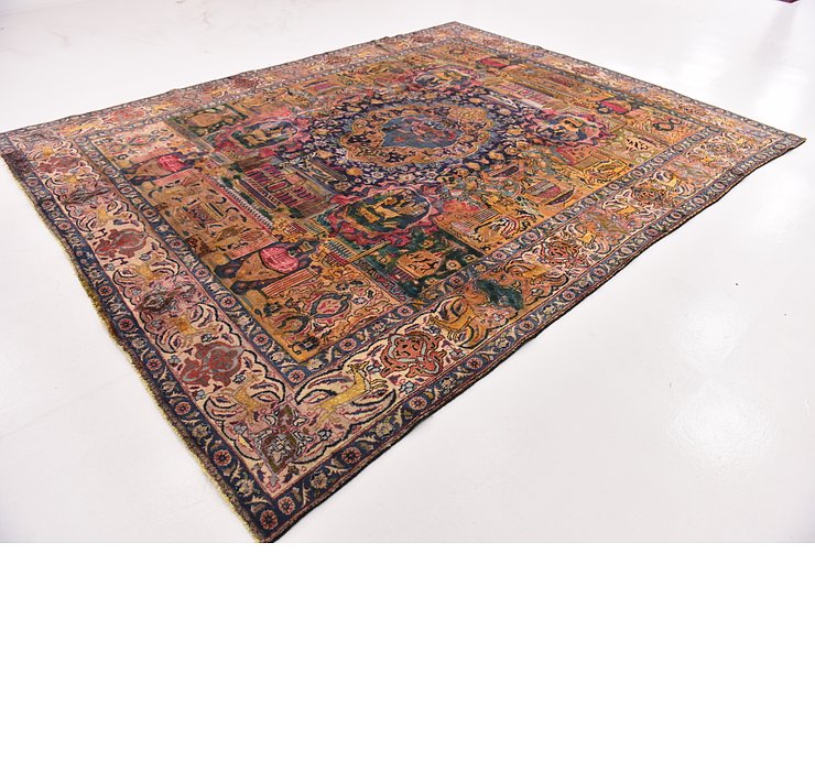 9' 6 x 12' 2 Kashmar Persian Rug