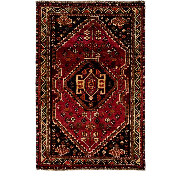 3' 6 x 5' 4 Ghashghaei Persian Rug