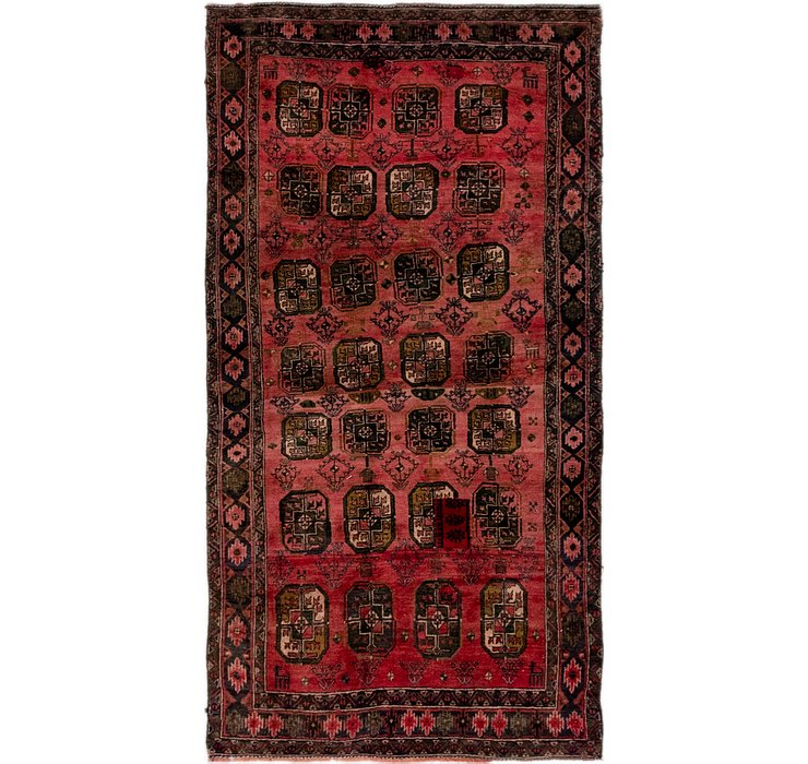 3' 4 x 6' 5 Balouch Persian Runner ...