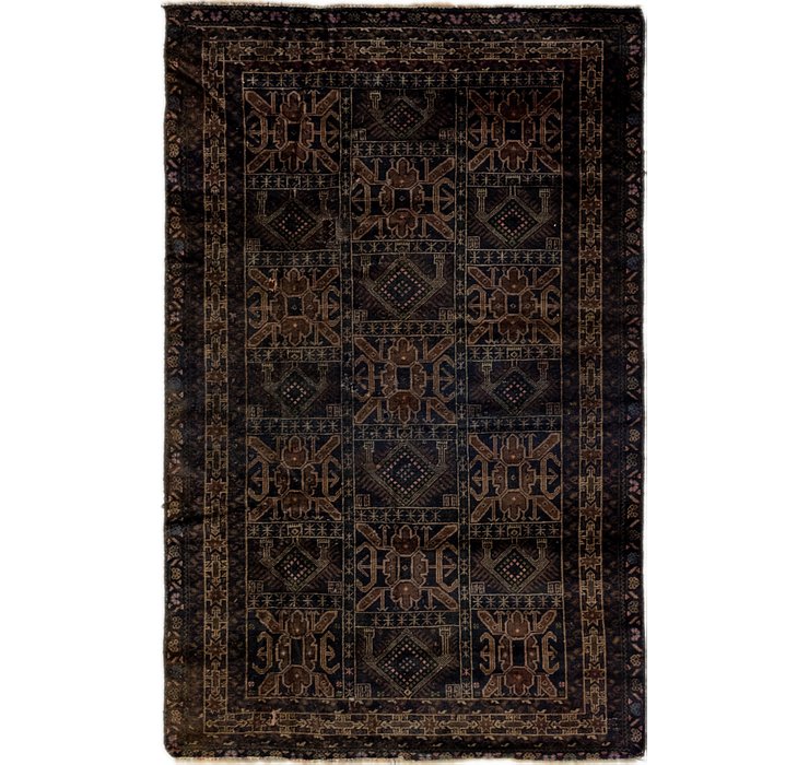 112cm x 178cm Balouch Persian Rug