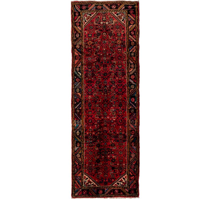 3' 8 x 10' Hossainabad Persian Run...
