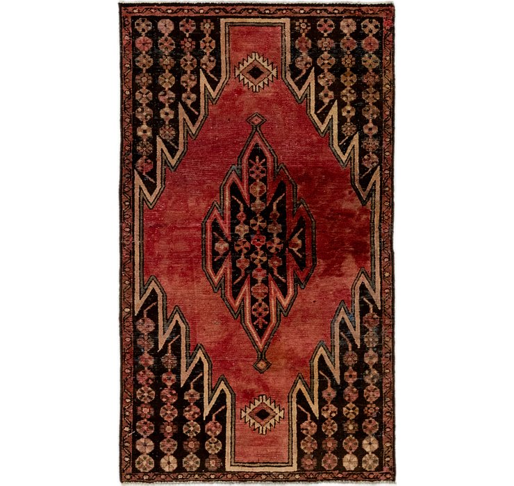 3' 4 x 5' 8 Mazlaghan Persian Rug
