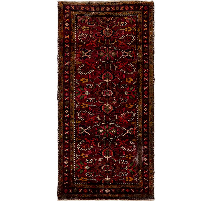 3' 3 x 6' 10 Hamedan Persian Runner ...