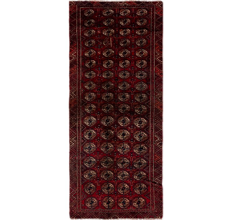 2' 6 x 5' 8 Torkaman Persian Runner...