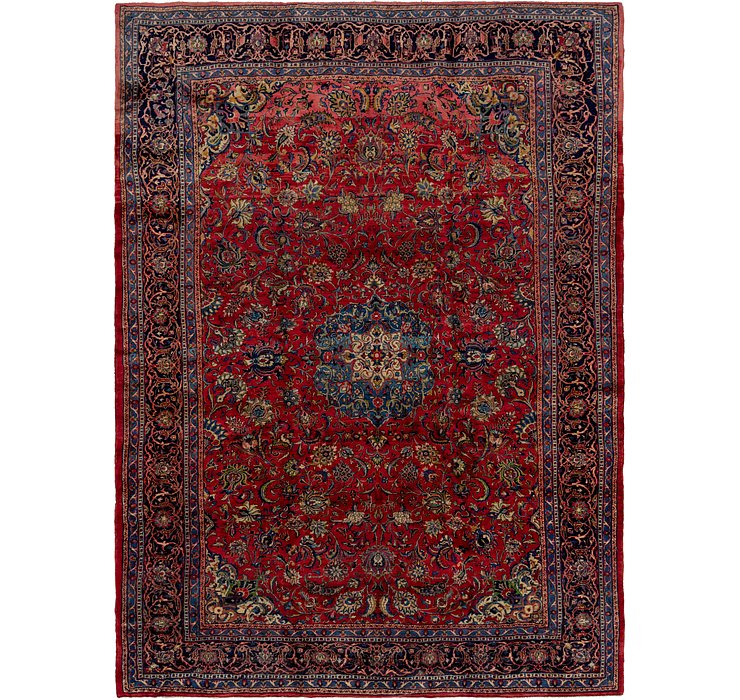 9' 9 x 13' 9 Sarough Persian Rug