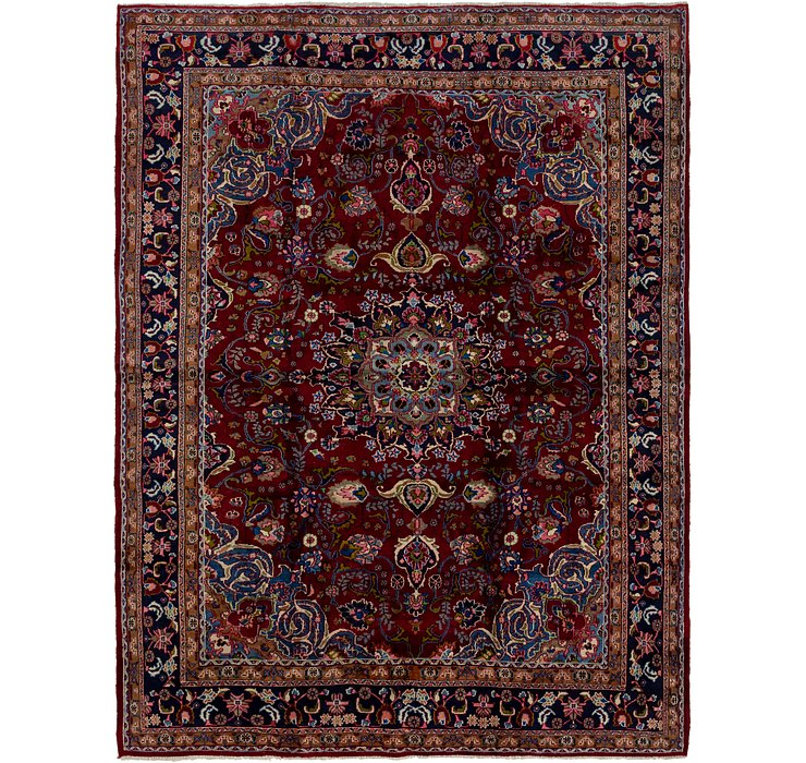 9' 4 x 12' 6 Mashad Persian Rug