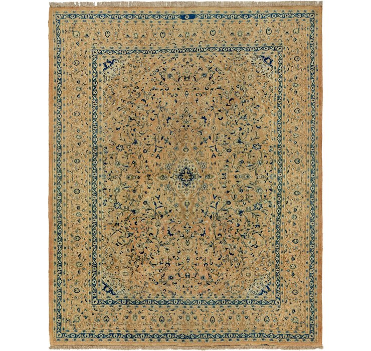 9' 9 x 12' 5 Mashad Persian Rug