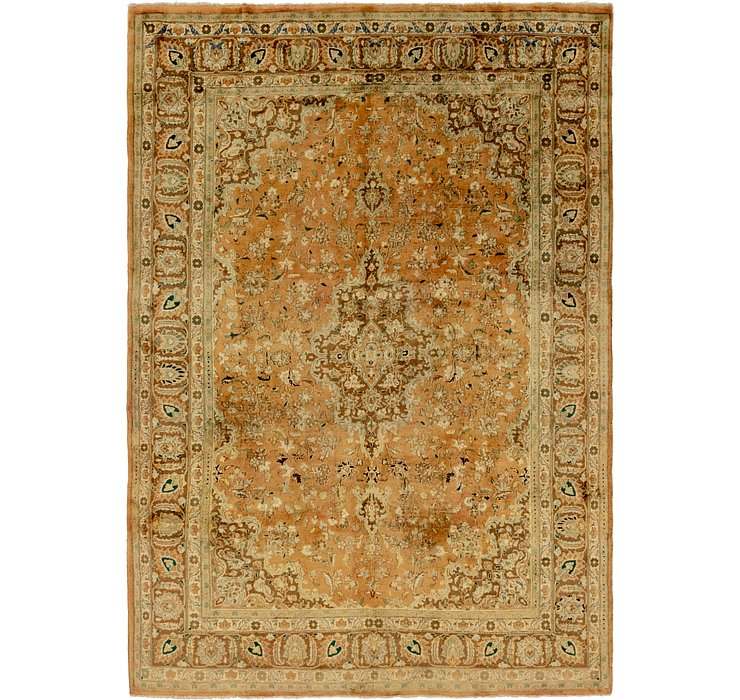 8' x 11' 4 Tabriz Persian Rug