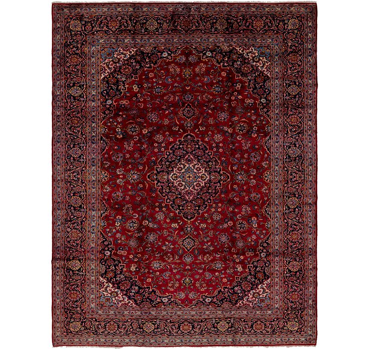 10' 2 x 13' 3 Kashan Persian Rug