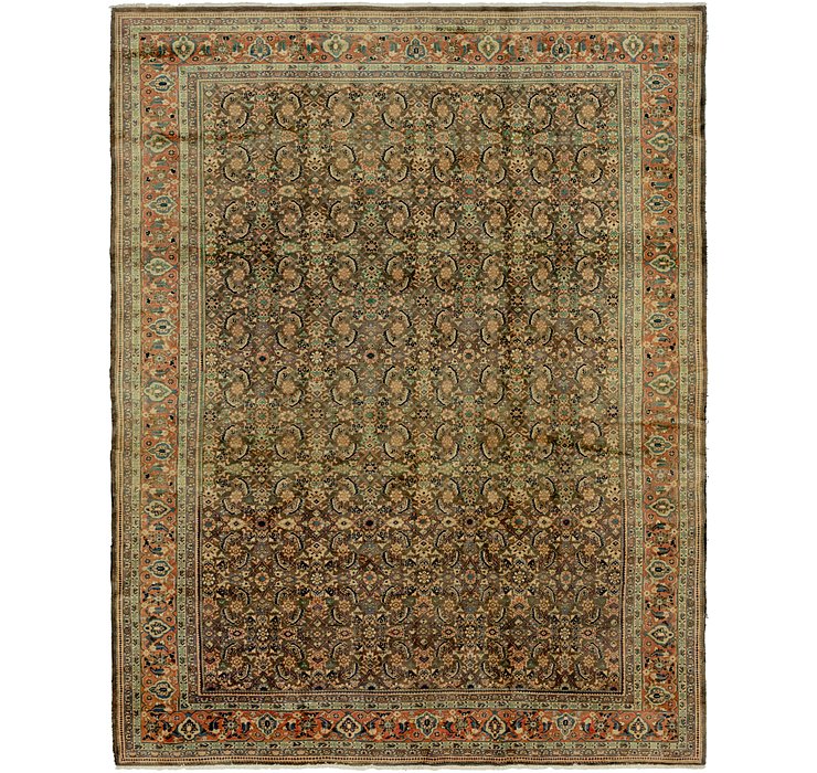 9' 7 x 12' 3 Farahan Persian Rug