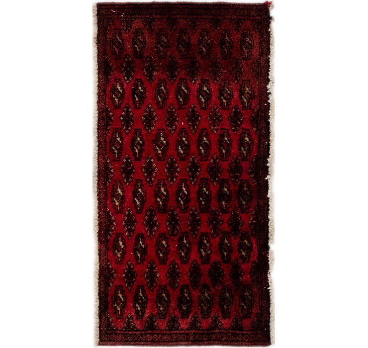1' 7 x 3' 2 Torkaman Persian Rug
