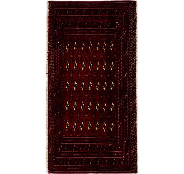 2' 5 x 4' 8 Torkaman Persian Rug