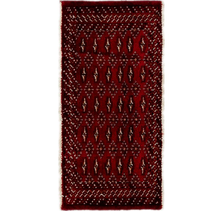1' 8 x 3' 6 Torkaman Persian Rug