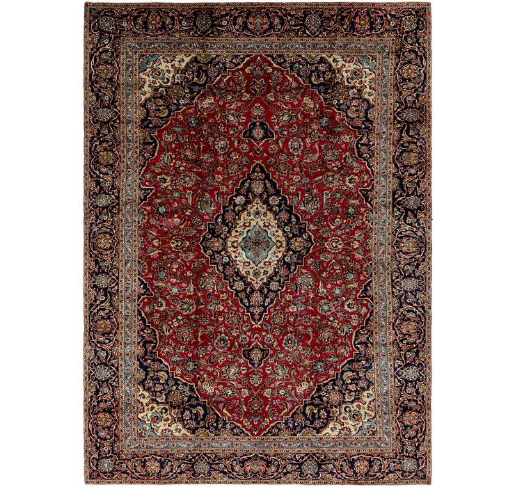 9' 5 x 13' 2 Kashan Persian Rug