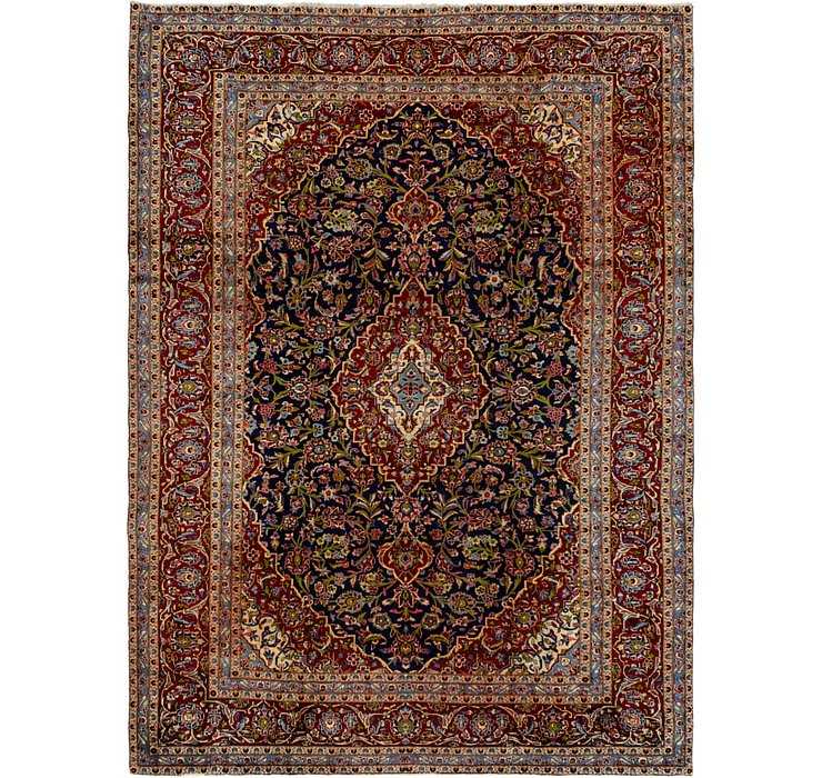 9' 2 x 11' 6 Kashan Persian Rug
