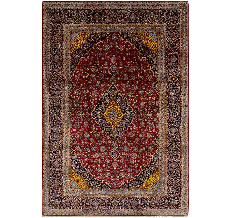 10' x 15' 2 Kashan Persian Rug