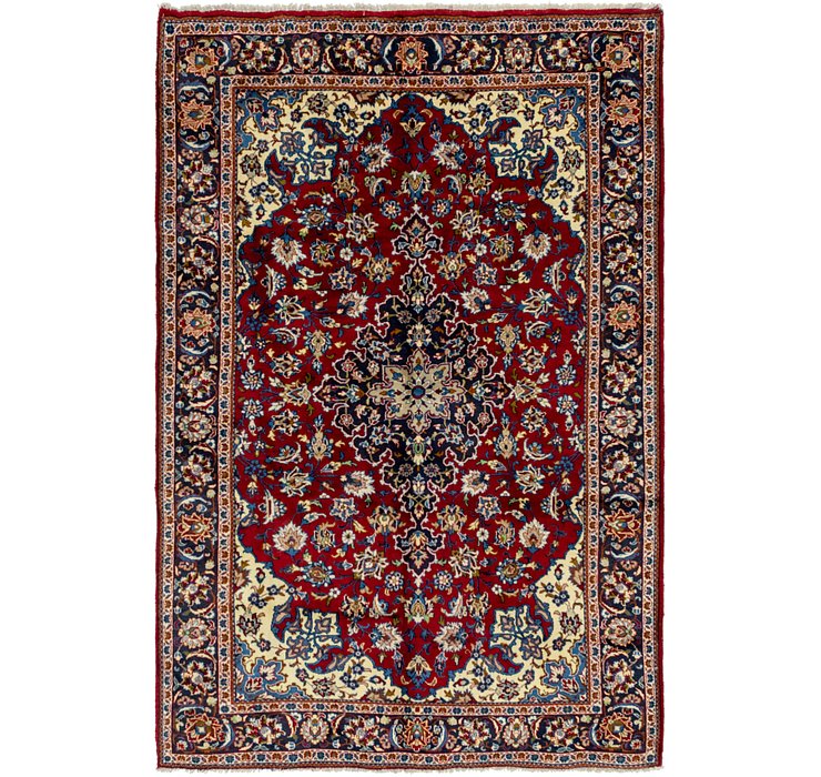 6' 8 x 10' Isfahan Persian Rug