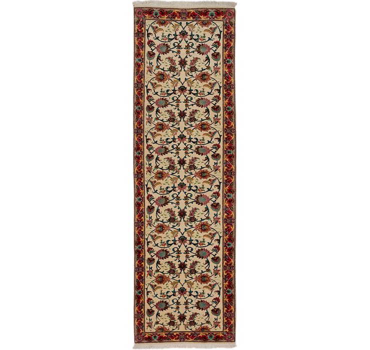 2' 9 x 9' 6 Tabriz Persian Runner Rug